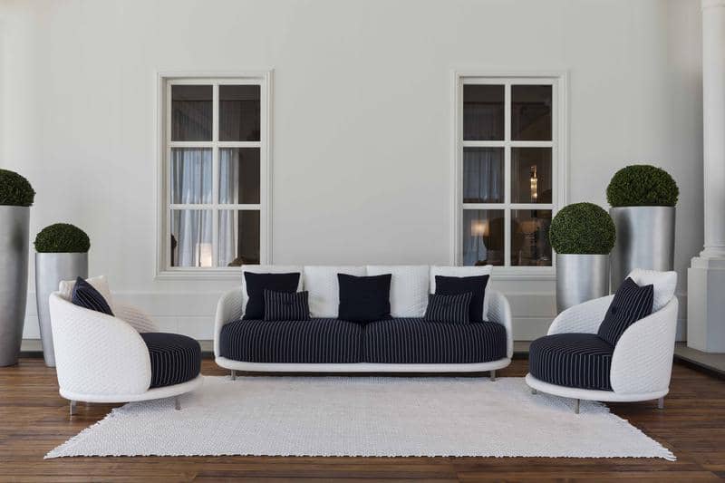 BE Jersey Outdoor 3 seater sofa and armchairs
